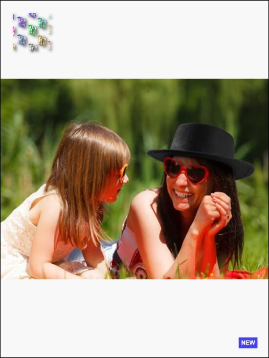 Classic Fedora Hat + Heart Sunglasses Costume Outfit Set main image 4